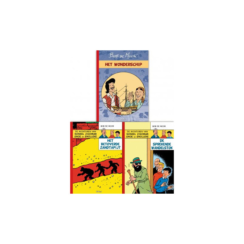 Collector pack Nonkel Zigomar + Het Wonderschip