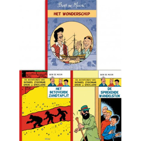 Collector pack Nonkel Zigomar + Het Wonderschip