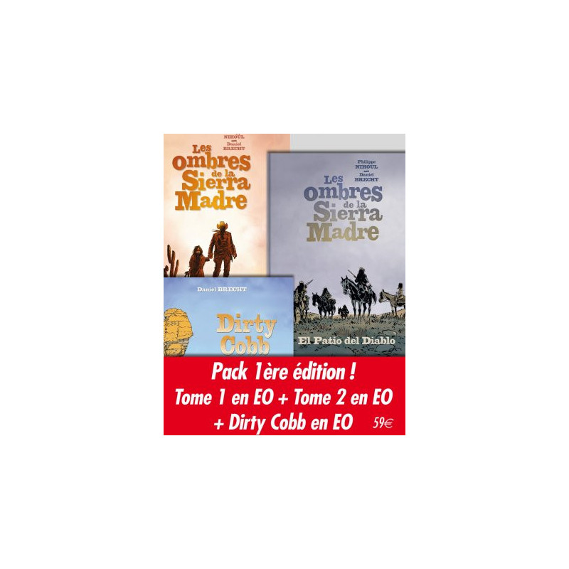 Super Pack 1ère édition Ombres de la Sierra Madre