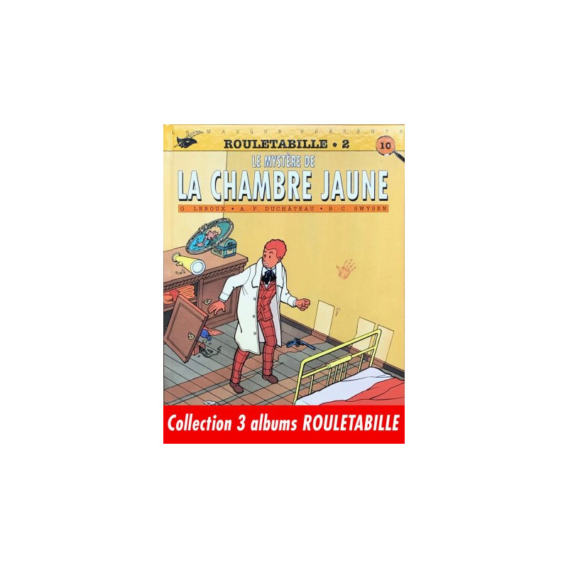 Collection 3 albums Rouletabille