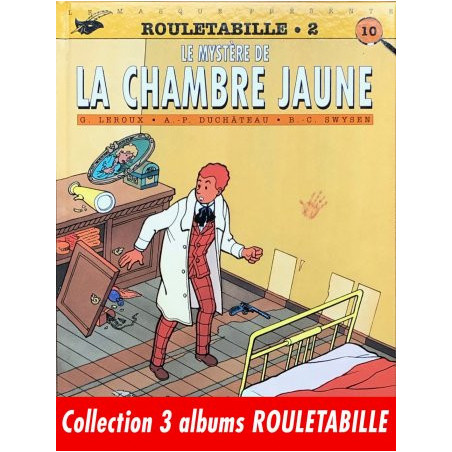 Collection 3 albums Rouletabille