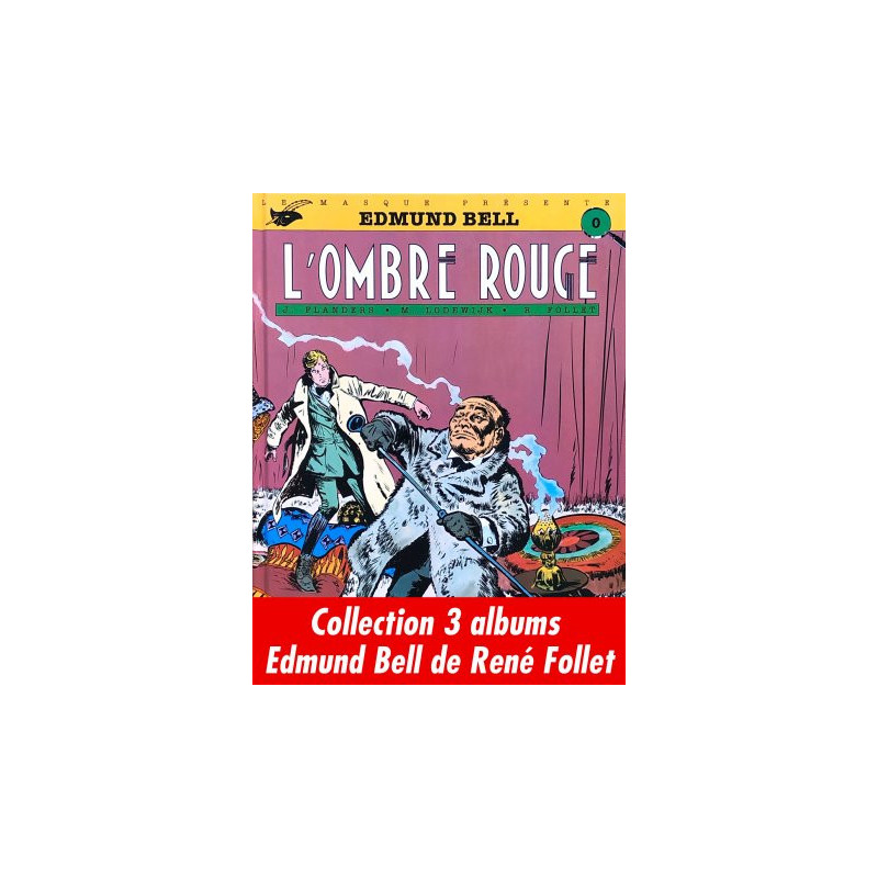 Collection 3 albums Edmund Bell de René Follet