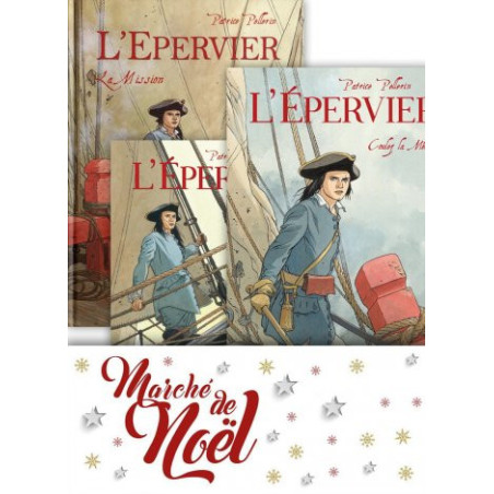 3 Tirages de Tête L'Epervier Tomes 7-8-9
