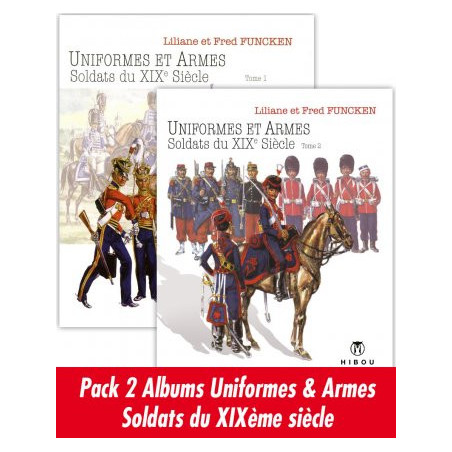 2 Albums Uniformes & Armes du XIXe siècle