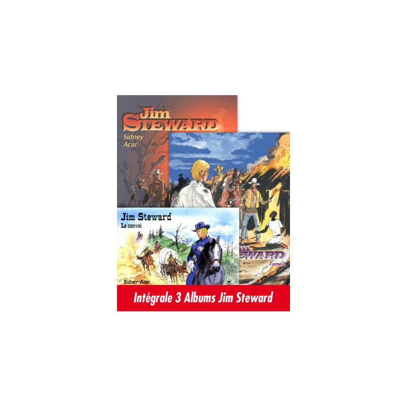 Intégrale 3 albums Jim Steward