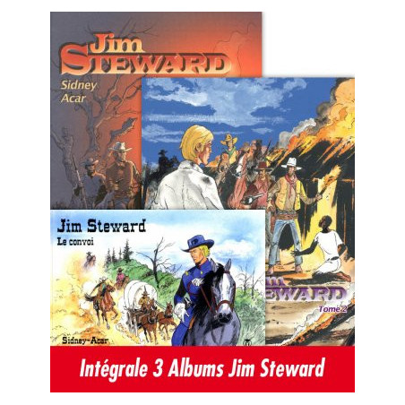 Intégrale 3 albums Jim Steward