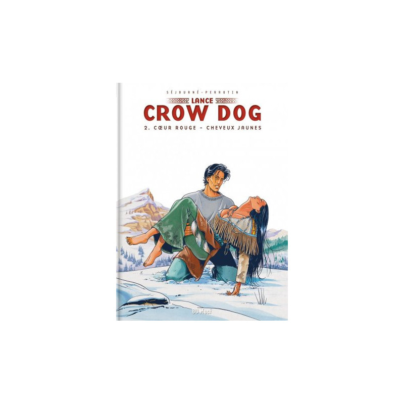 2. Coeur rouge - cheveux jaunes