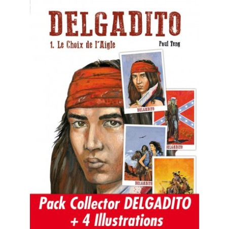 Pack Collector Delgadito + 4 Illustrations