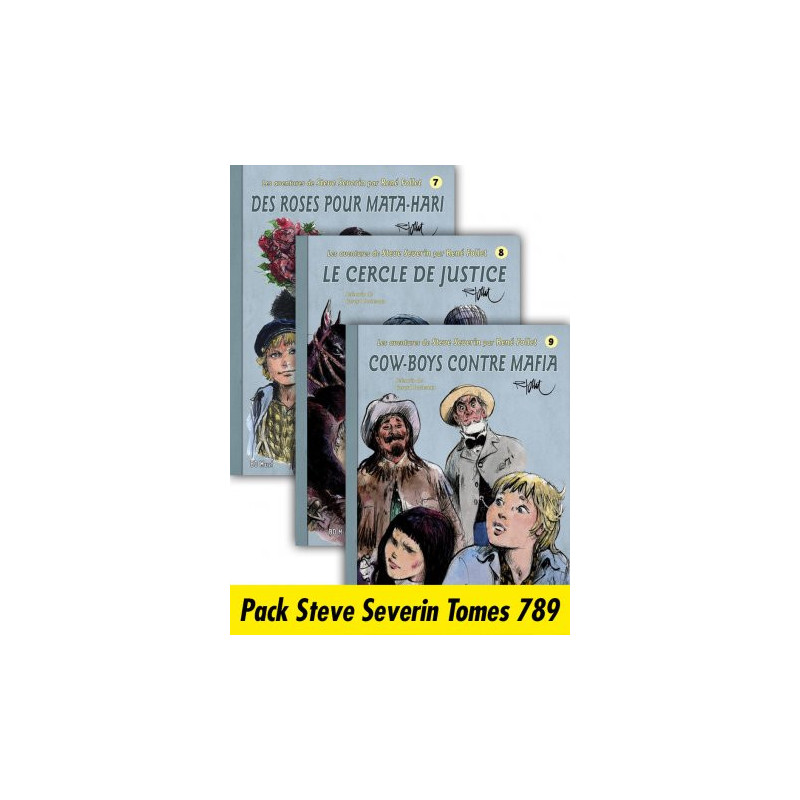 Pack Steve Severin Tomes 789
