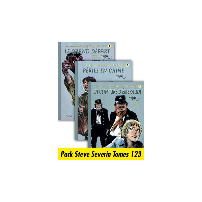 Pack Steve Severin Tomes 123