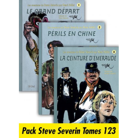 Pack Steve Severin Tomes 123