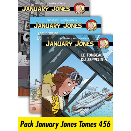 Pack January Jones Tomes 456