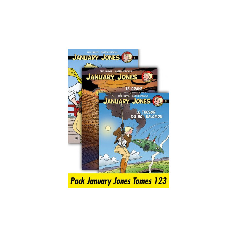 Pack January Jones Tomes 123
