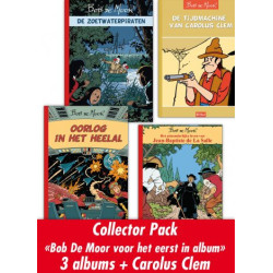 Collector Pack 3 Albums van Bob De Moor + Carolus Clem