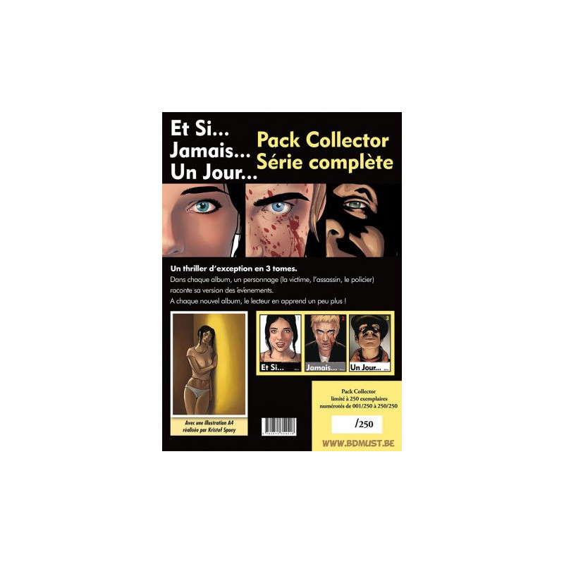 Collection 3 albums Et Si, Jamais, Un Jour