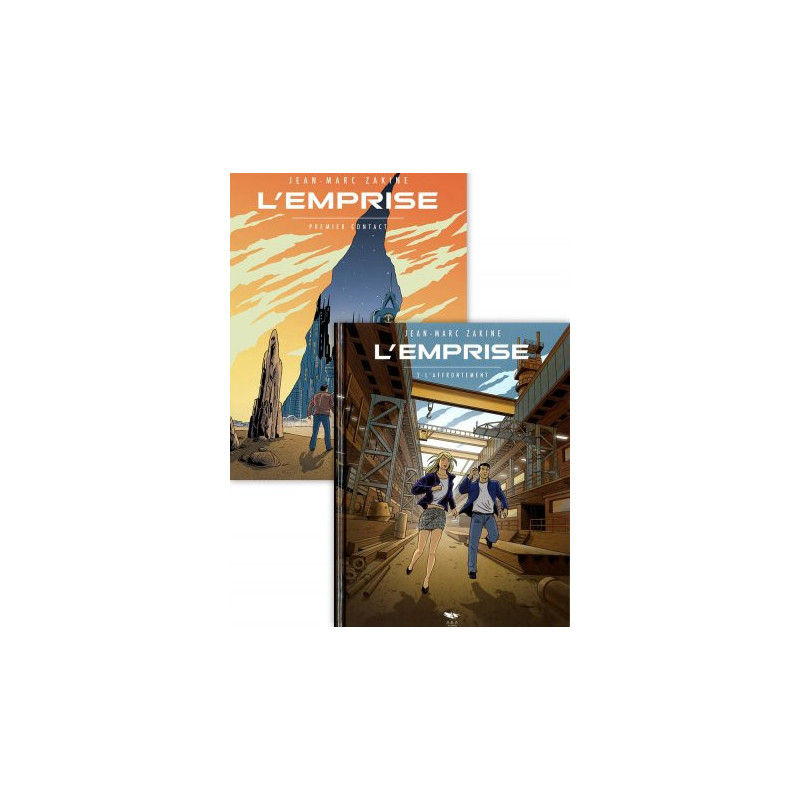 Pack 2 Albums L'Emprise