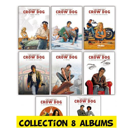 Collection 8 albums Lance Crow Dog