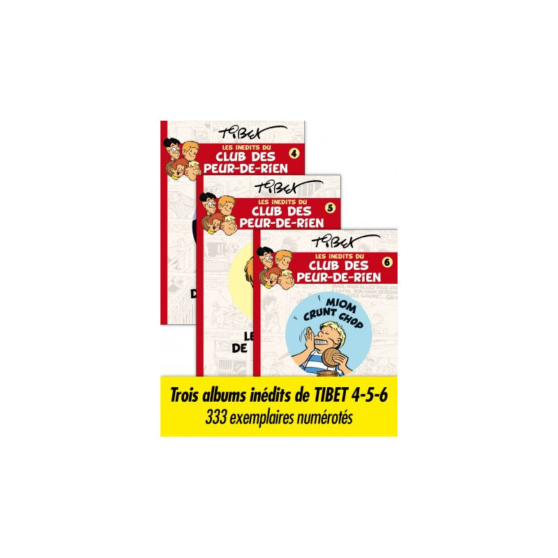 Les inédits du Club des Peur-de-rien 4-5-6