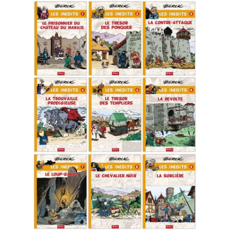 Intégrale 9 albums Les inédits de Berck