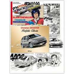 L'Inconnu de Francorchamps + Portoflio + Fac-Similé