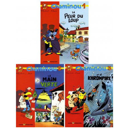 Collection 3 albums Chaminou