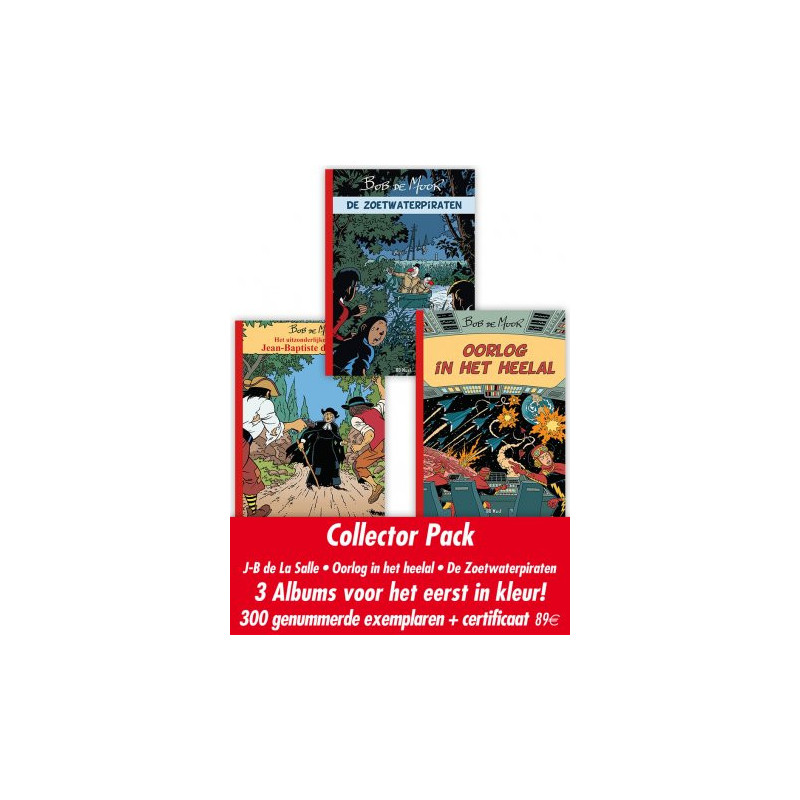 Collector Pack 3 Albums van Bob De Moor