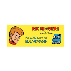 De man met de blauwe wagen